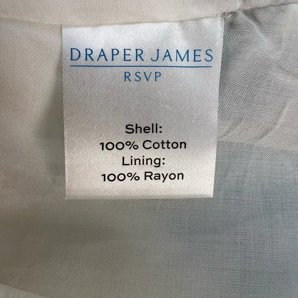 Draper James Women's RSVP Dress Size Medium Plaid Preppy Cottagecore Summer - Picture 7 of 10
